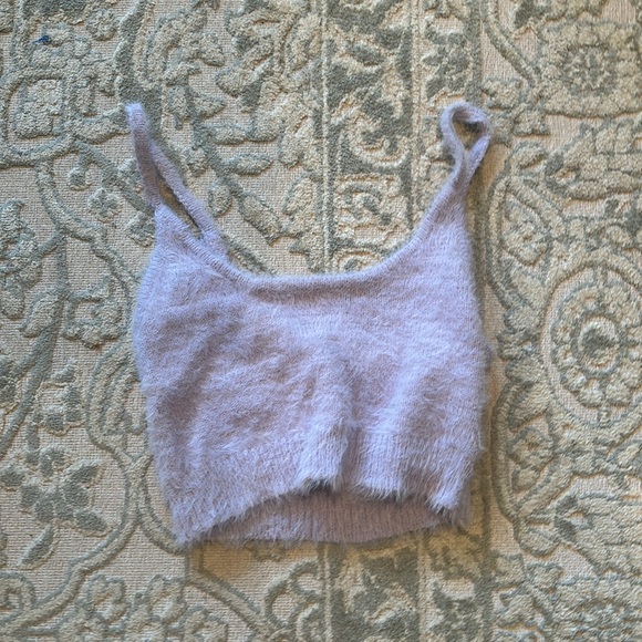 Garage Fuzzy Sweater and Tank Set - Picture 2 of 3